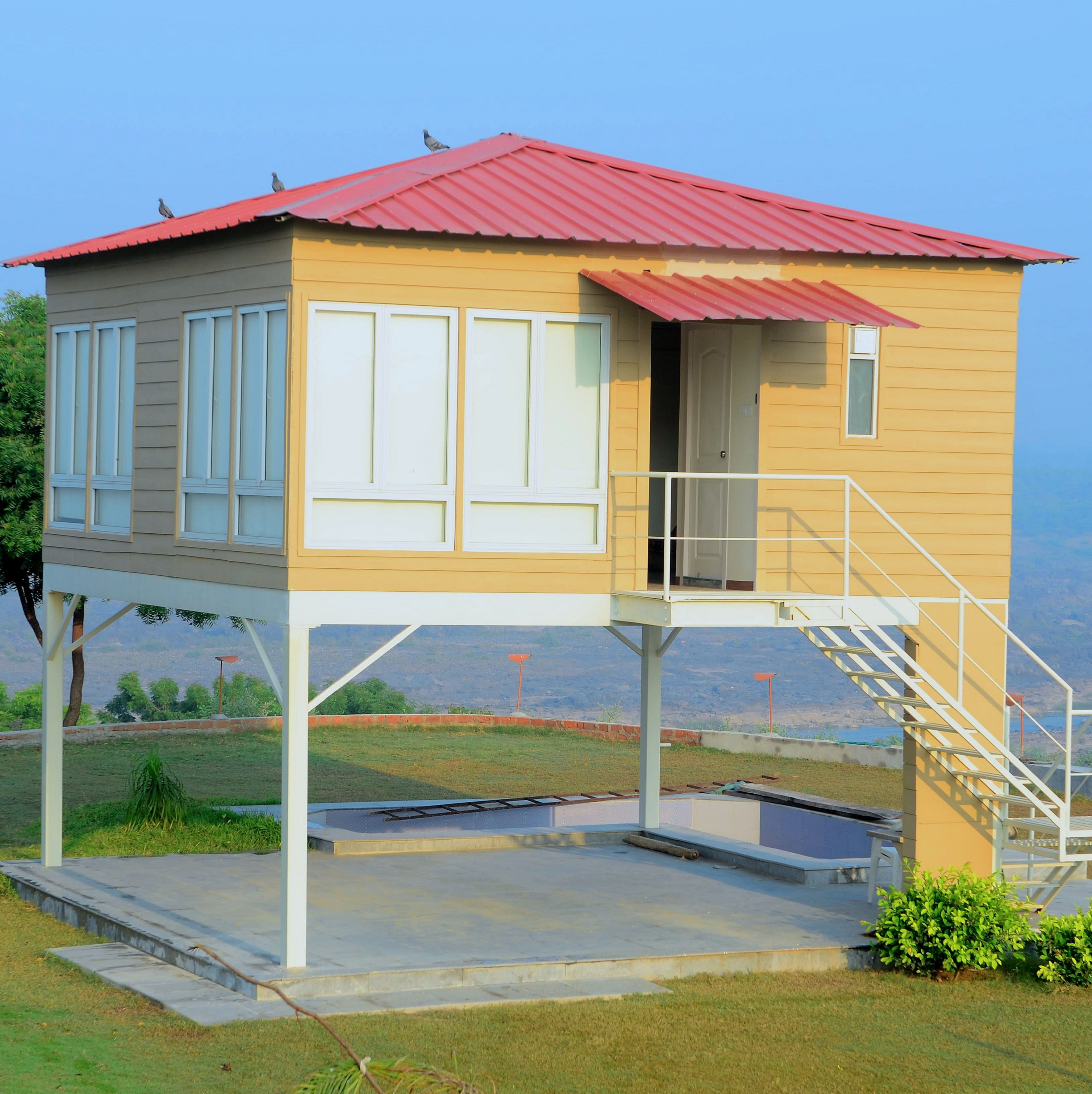 Elevated house at vadodara